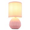 Illuminazione Globo Lighting Sylas Lampada da tavolo Fucsia, 1-Luce