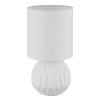 Illuminazione Globo Lighting Sylas Lampada da tavolo Bianco, 1-Luce