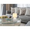 Illuminazione Globo Lighting Rela Lampada da tavolo Grigio, 1-Luce