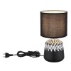 Illuminazione Globo Lighting Rela Lampada da tavolo Nero, 1-Luce