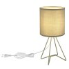 Illuminazione Globo Lighting Tamian Lampada da tavolo Verde, 1-Luce