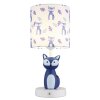 Illuminazione Globo Lighting Foxy Lampada da tavolo LED Blu, Bianco, 1-Luce