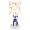 Illuminazione Globo Lighting Foxy Lampada da tavolo LED Blu, Bianco, 1-Luce