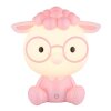 Illuminazione Globo Lighting Sheepy Lampada da tavolo LED Fucsia, Bianco, 1-Luce