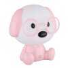 Illuminazione Globo Lighting Puppy Lampada da tavolo LED Fucsia, Bianco, 1-Luce