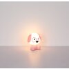 Illuminazione Globo Lighting Puppy Lampada da tavolo LED Fucsia, Bianco, 1-Luce