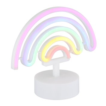 Illuminazione Globo Lighting Pelangi Lampada decorativa LED Bianco, 1-Luce