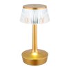 Illuminazione Globo Lighting Lucio Lampada da tavolo LED Ottone, 1-Luce