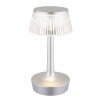 Illuminazione Globo Lighting Lucio Lampada da tavolo LED Argento, 1-Luce