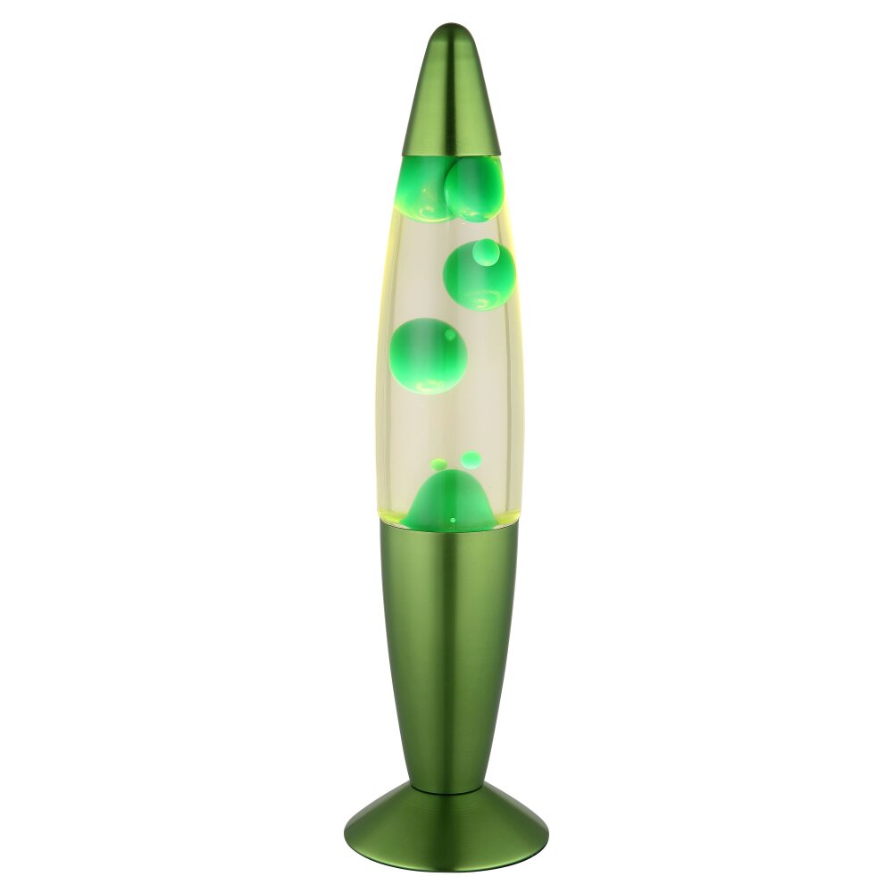 Lampada lava Illuminazione Globo Lighting Etna Lampada lavica, Lampada da tavolo LED Verde, 1-Luce main product photo