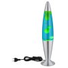 Lampada lava  Illuminazione Globo Lighting Etna Lampada lavica, Lampada da tavolo LED Argento, 1-Luce