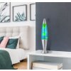 Lampada lava  Illuminazione Globo Lighting Etna Lampada lavica, Lampada da tavolo LED Argento, 1-Luce