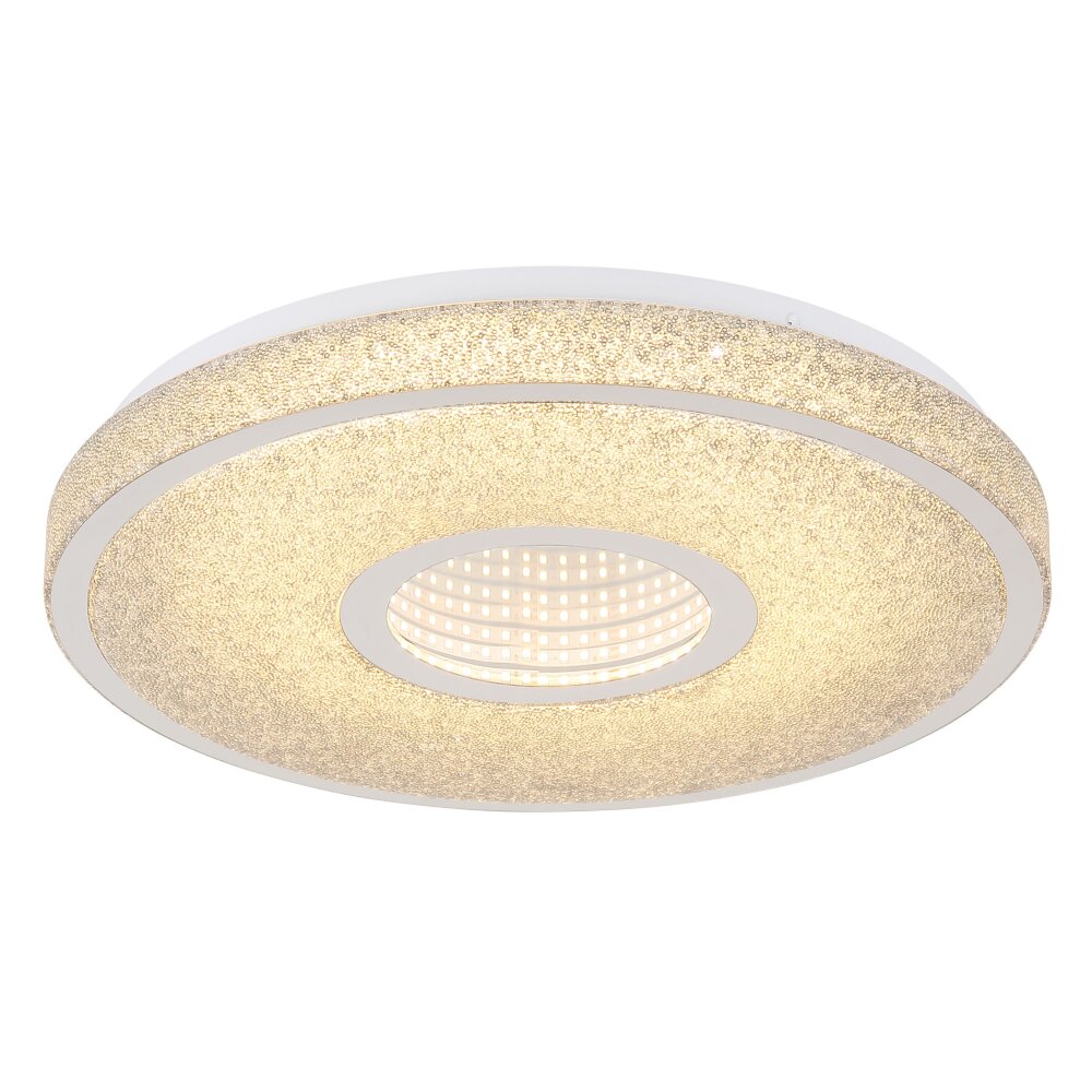 Illuminazione Globo Lighting Astania Plafoniera LED Cromo, Bianco, 1-Luce main product photo