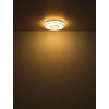 Illuminazione Globo Lighting Astania Plafoniera LED Cromo, Bianco, 1-Luce