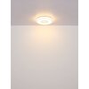 Illuminazione Globo Lighting Astania Plafoniera LED Cromo, Bianco, 1-Luce