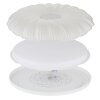 Illuminazione Globo Lighting Cavendish Plafoniera LED Bianco, 1-Luce