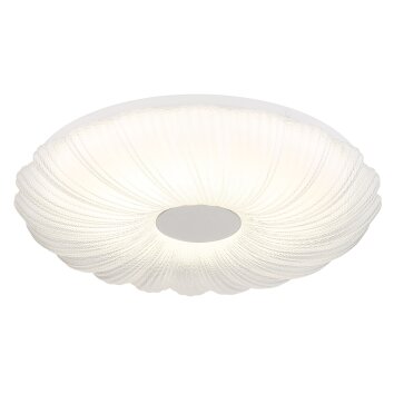 Illuminazione Globo Lighting Cavendish Plafoniera LED Bianco, 1-Luce