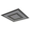Illuminazione Globo Lighting Jayden Plafoniera LED Antracite, 1-Luce
