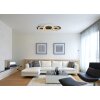 Illuminazione Globo Lighting Jayden Plafoniera LED Nero, 1-Luce
