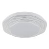 Illuminazione Globo Lighting Flordelis Plafoniera LED Bianco, 1-Luce