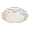 Illuminazione Globo Lighting Flordelis Plafoniera LED Bianco, 1-Luce