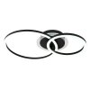 Illuminazione Globo Lighting Loretta Plafoniera LED Nero, 1-Luce