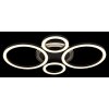 Illuminazione Globo Lighting Loretta Plafoniera LED Nero, 1-Luce