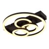 Illuminazione Globo Lighting I Plafoniera LED Nero, 1-Luce, Telecomando