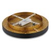 Illuminazione Globo Lighting Hedi Plafoniera LED Oro, Nero, 1-Luce