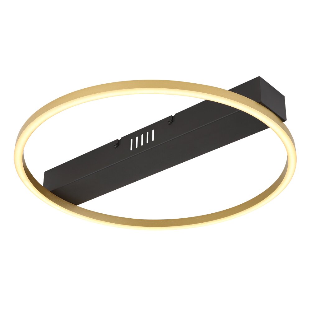 Illuminazione Globo Lighting Luffy Plafoniera LED Oro, Nero, 1-Luce main product photo