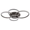 Illuminazione Globo Lighting Lorelei Plafoniera LED Antracite, 1-Luce