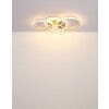 Illuminazione Globo Lighting Lorelei Plafoniera LED Champagne, 1-Luce