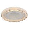 Illuminazione Globo Lighting Alsuna Plafoniera LED Bianco, 1-Luce, Telecomando