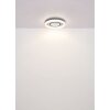 Illuminazione Globo Lighting Alsuna Plafoniera LED Bianco, 1-Luce, Telecomando
