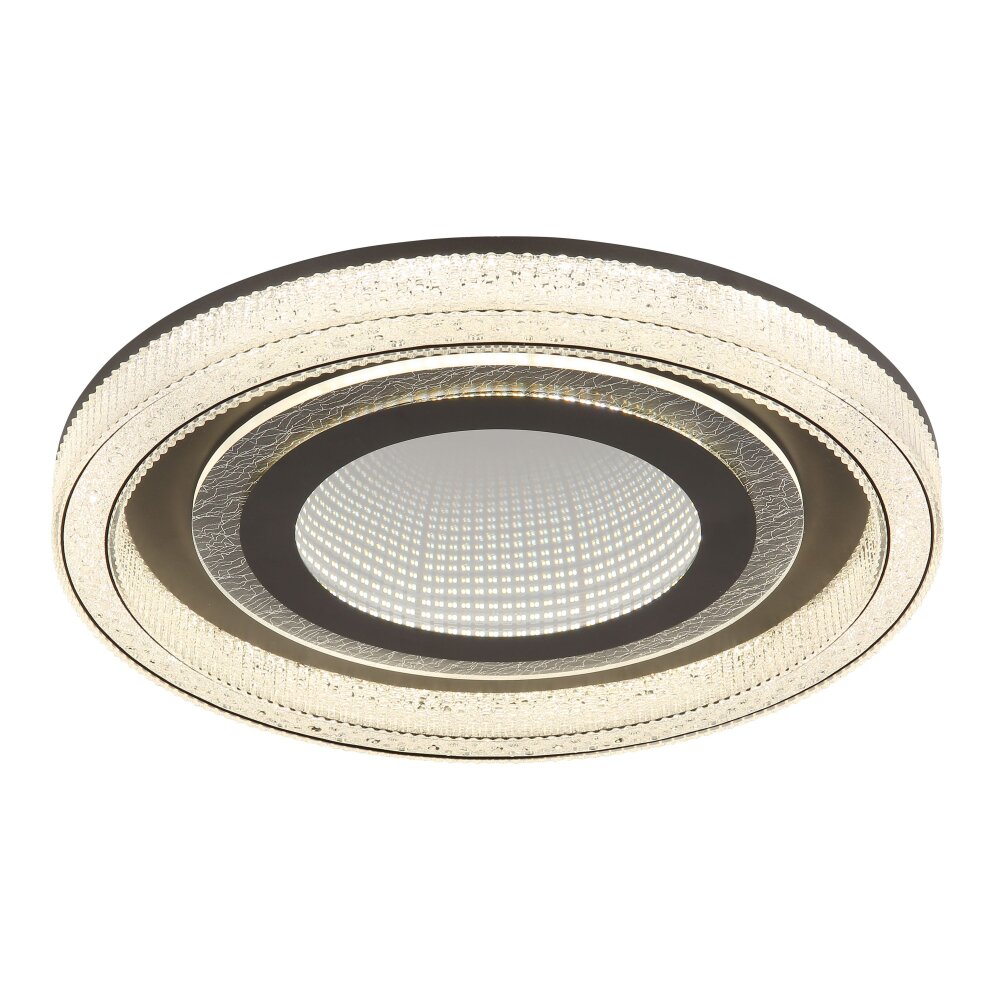 Illuminazione Globo Lighting Alsuna Plafoniera LED Antracite, 1-Luce, Telecomando main product photo