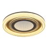 Illuminazione Globo Lighting Alsuna Plafoniera LED Antracite, 1-Luce, Telecomando