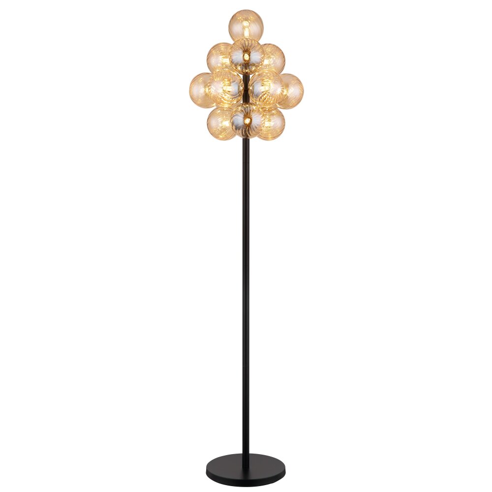 Illuminazione Globo Lighting Conor Lampada da terra Nero, 13-Luci main product photo