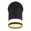 Illuminazione Globo Lighting und Plafoniera, Faretto da soffitto, Applique, Faretto da parete Nero, 1-Luce