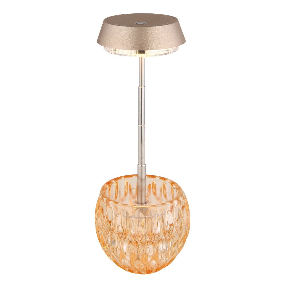 Illuminazione Globo Lighting Wanda Lampada da tavolo LED Ambrato, 1-Luce main product photo