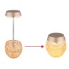 Illuminazione Globo Lighting Wanda Lampada da tavolo LED Ambrato, 1-Luce