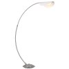 Illuminazione Globo Lighting Robles Lampada da terra LED Nichel opaco, 1-Luce