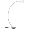Illuminazione Globo Lighting Robles Lampada da terra LED Nichel opaco, 1-Luce