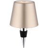 Illuminazione Globo Lighting I Lampada da tavolo LED Champagne, 1-Luce