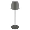 Illuminazione Globo Lighting I Lampada da tavolo LED Grigio, 1-Luce