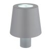 Illuminazione Globo Lighting Yara Lampada da tavolo LED Grigio, 1-Luce, Cambia colore