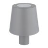 Illuminazione Globo Lighting Yara Lampada da tavolo LED Grigio, 1-Luce, Cambia colore