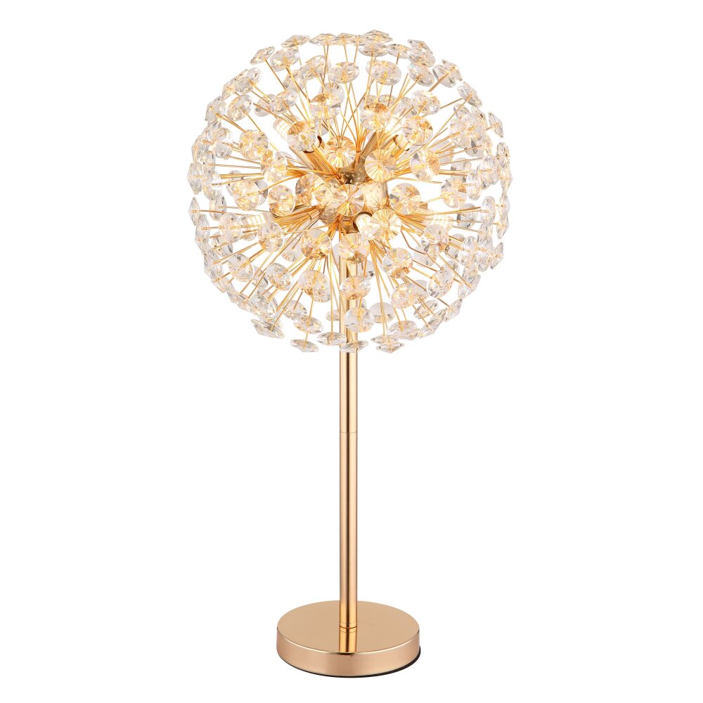 Illuminazione Globo Lighting Katrina Lampada da tavolo Oro, 8-Luci main product photo