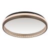 Illuminazione Globo Lighting Della Plafoniera LED Nero, 1-Luce