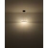 Illuminazione Globo Lighting Della Lampadario a sospensione LED Nero, 1-Luce
