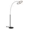 Illuminazione Globo Lighting Della Lampada da terra LED Nero, 1-Luce